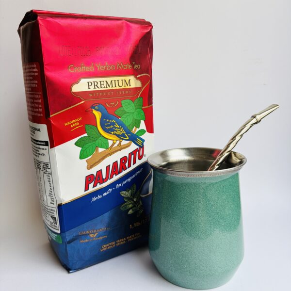 マテ茶デビューセット　茶葉＋カップ＋ボンビージャ