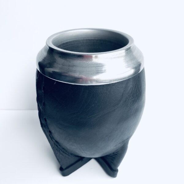 【マテ壺・革・黒色】Mate Torpedo