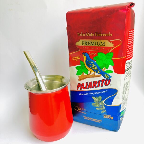 マテ茶デビューセット　茶葉＋カップ＋ボンビージャ