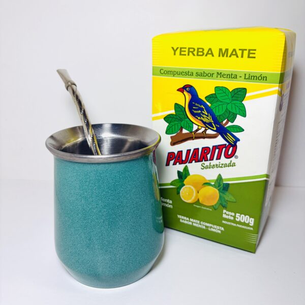 マテ茶デビューセット　茶葉＋カップ＋ボンビージャ